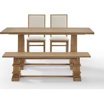 ridgeline light brown  pc dining room   