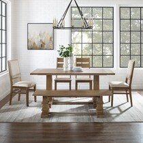 ridgeline light brown  pc dining room   