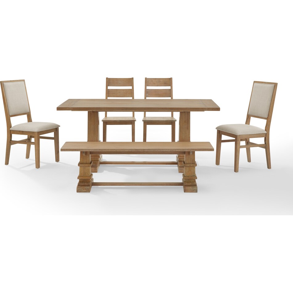 ridgeline light brown  pc dining room   