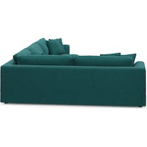 ridley blue sectional   