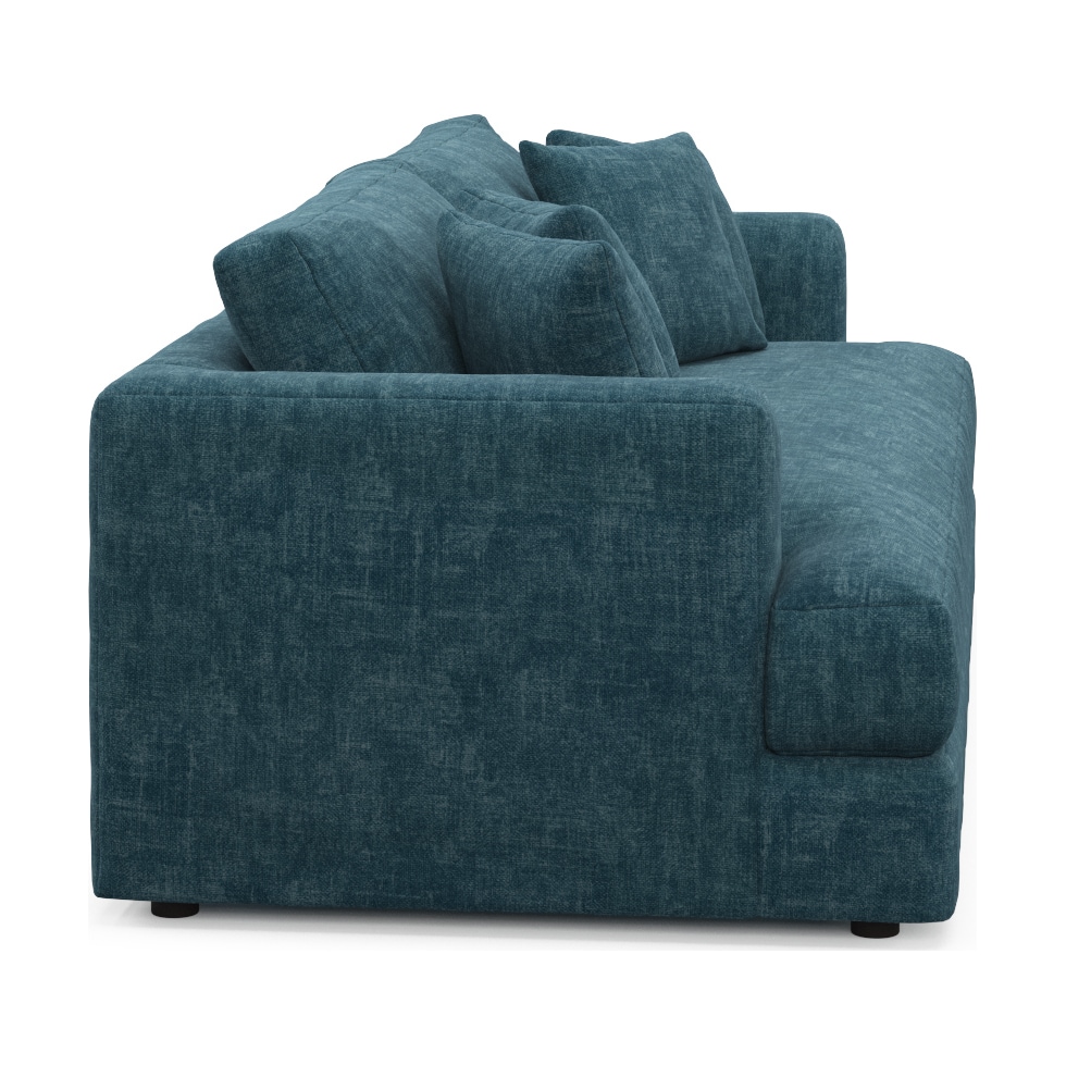 ridley blue sofa   