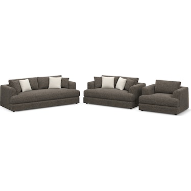 Ridley Sofa, Loveseat, and Chair Set
