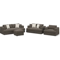 ridley dark brown  pc living room   