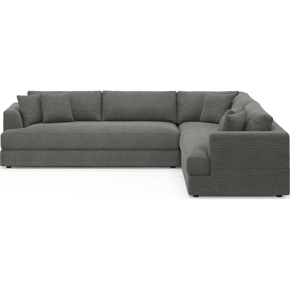 ridley gray sectional   