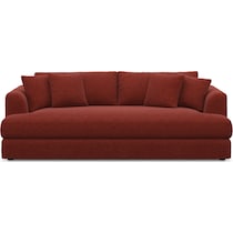 ridley red sofa   