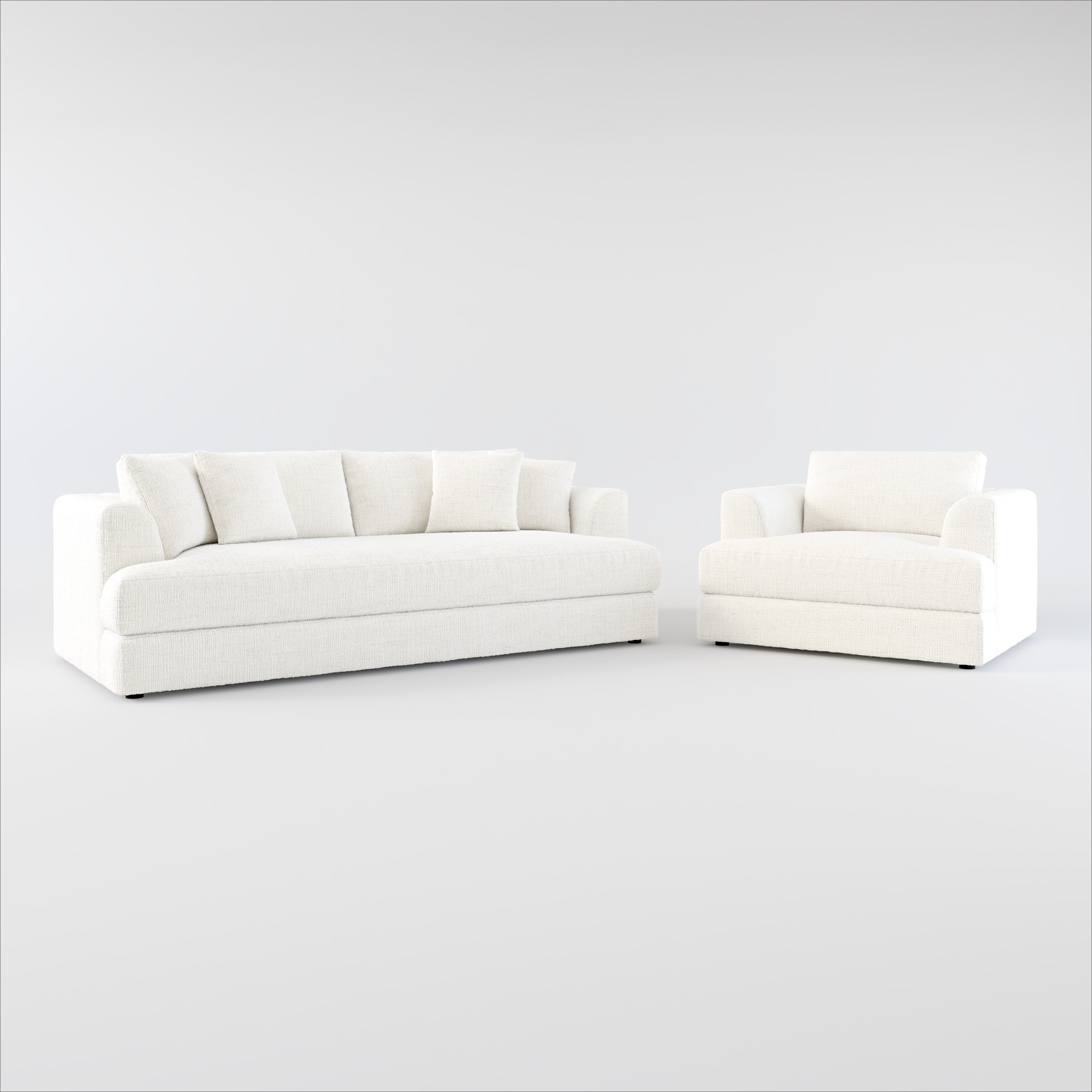 Ridley Sofa and Chair Set | American Signature Furniture