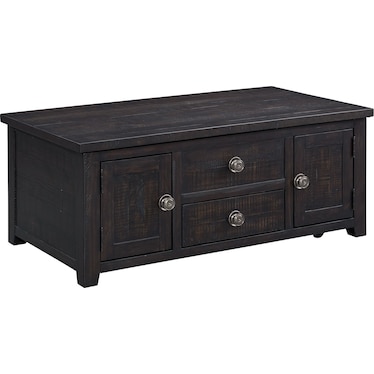 Riele 2-Drawer Coffee Table with Lift Top