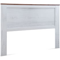 rigsby white full queen headboard   