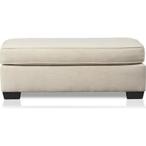 riley light brown ottoman   