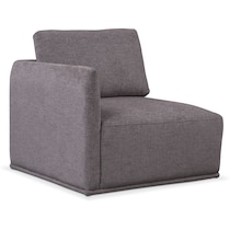 rio gray corner chair   