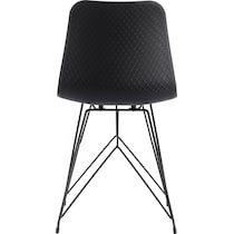 riptide black outdoor chair set   