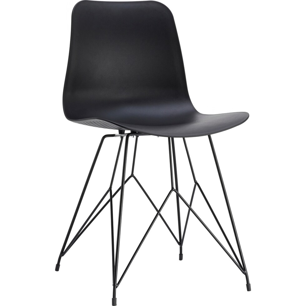 riptide black outdoor chair set   