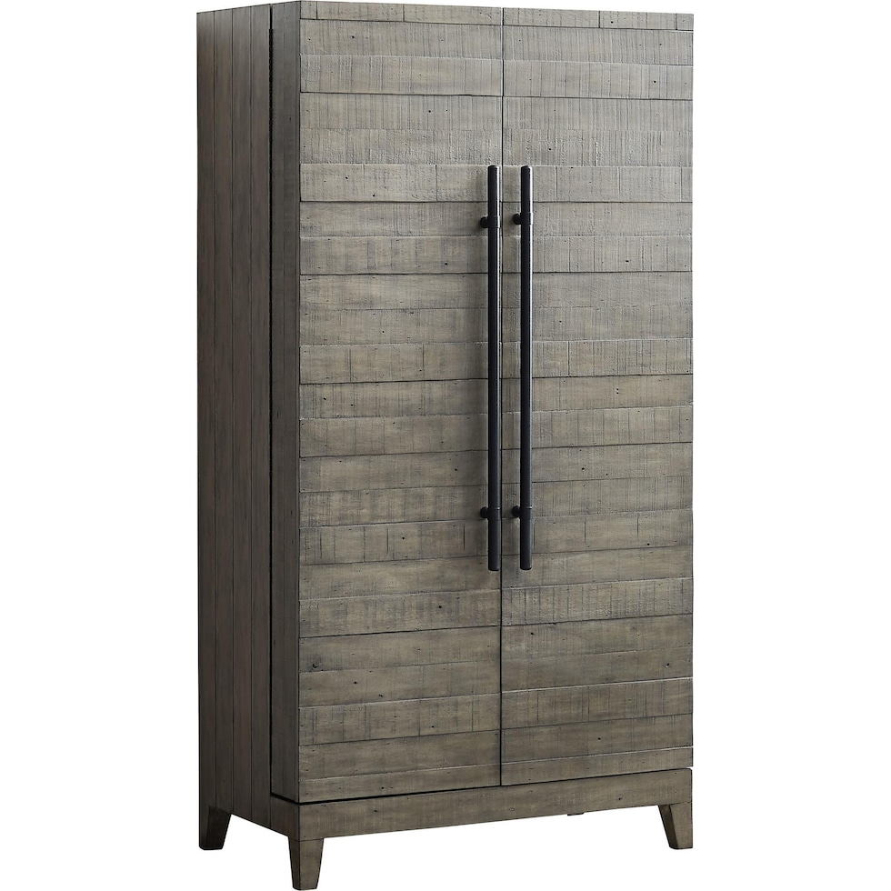 rittman gray bar cabinet   