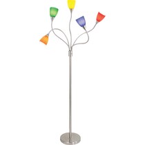 rivera multicolor floor lamp   
