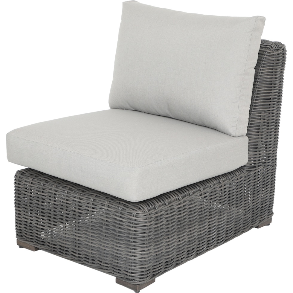 riverside gray outdoor chair   