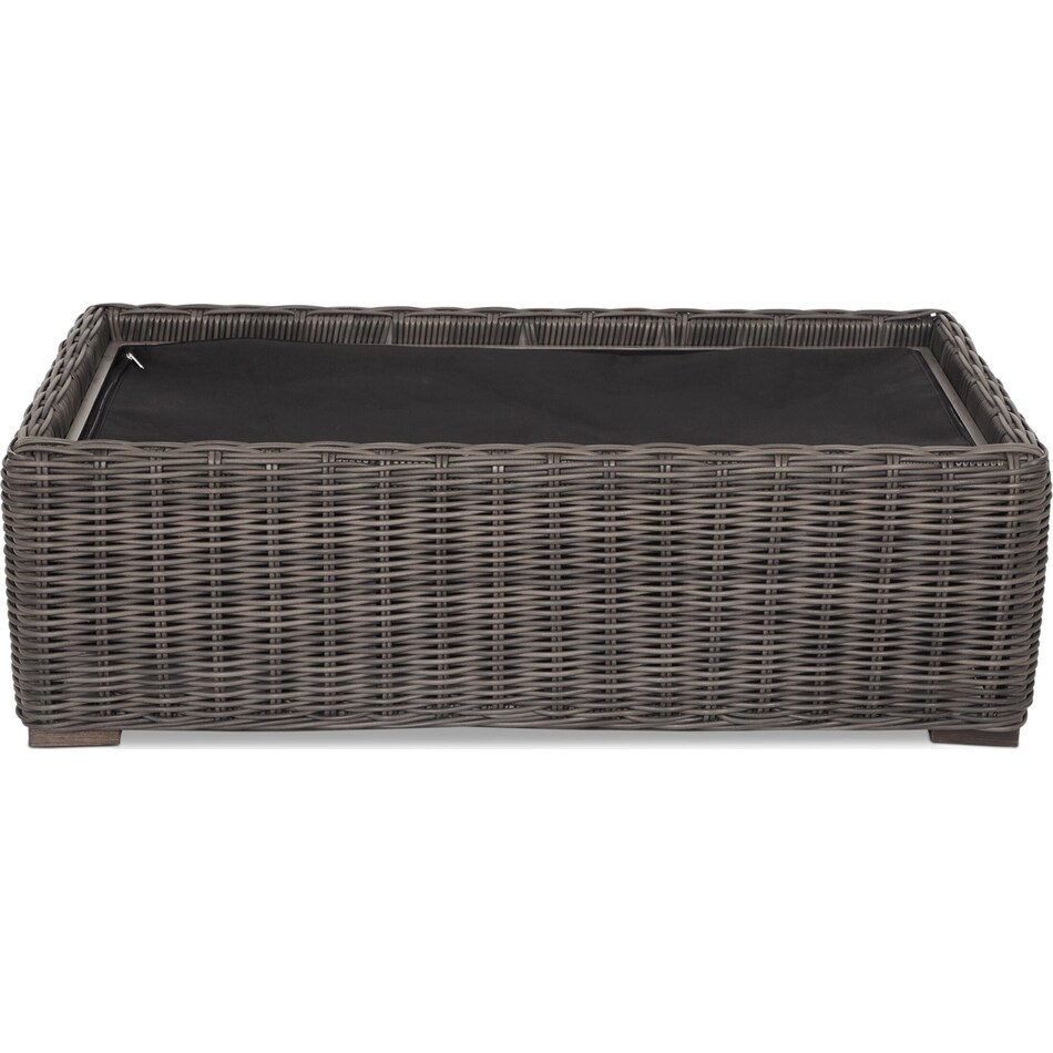 riverside gray outdoor coffee table   