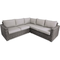riverside gray outdoor sectional   