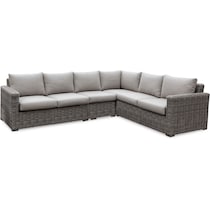 riverside gray outdoor sectional   