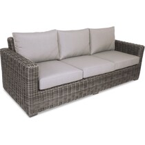 riverside gray outdoor sofa   