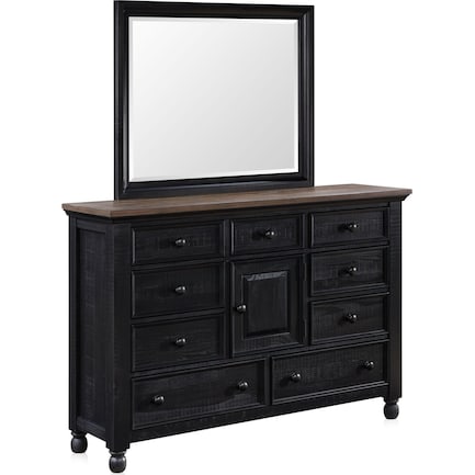 Riverview Dresser and Mirror