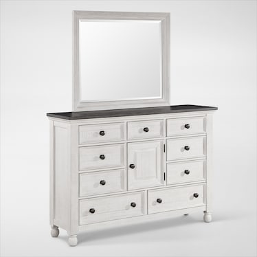 Riverview Dresser and Mirror