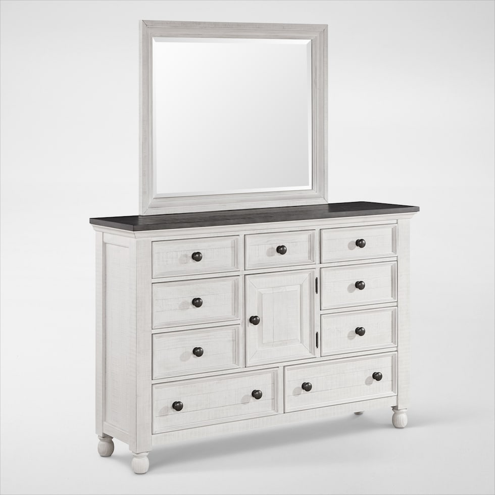 riverview white dresser and mirror web   