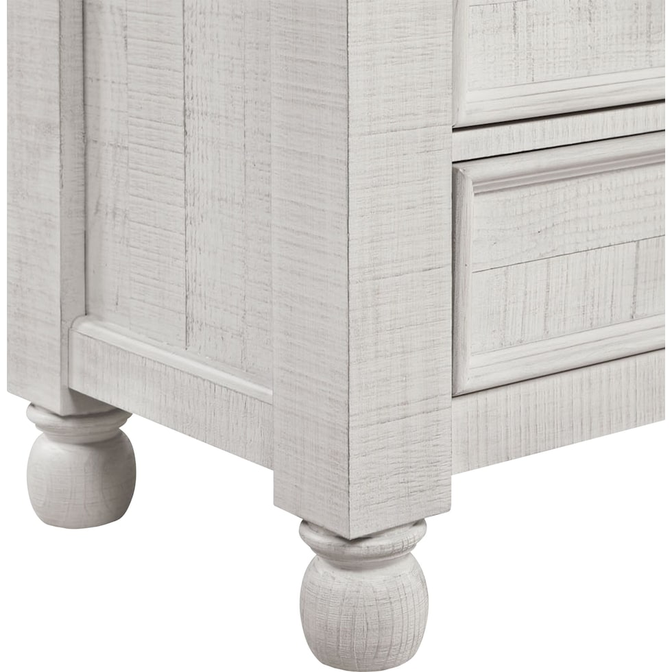 riverview white nightstand   