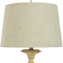 roanoke beige floor lamp   