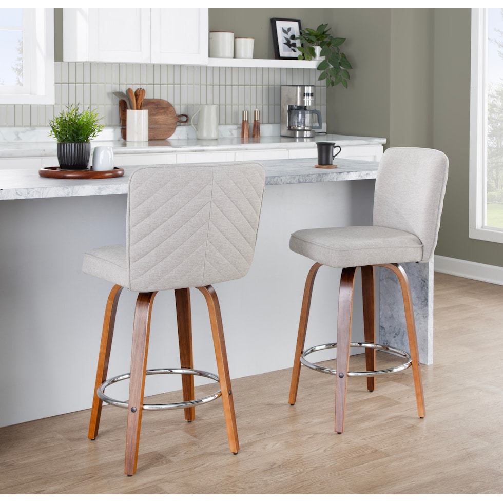 robby beige counter height stool   