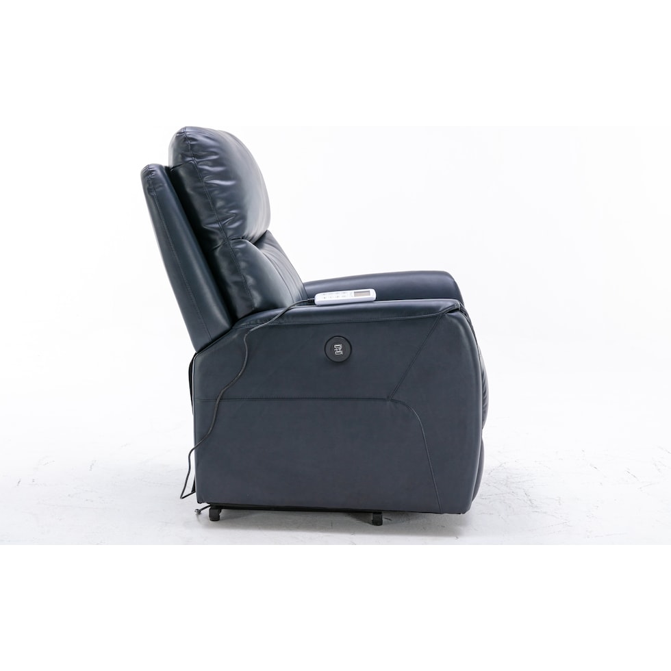 robert blue lift chair   