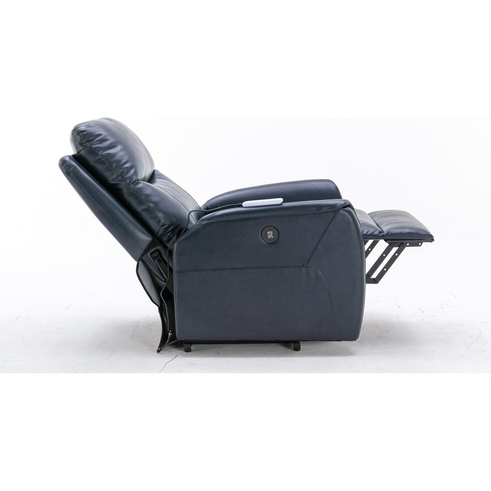 robert blue lift chair   