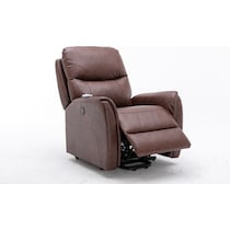 robert dark brown lift chair   