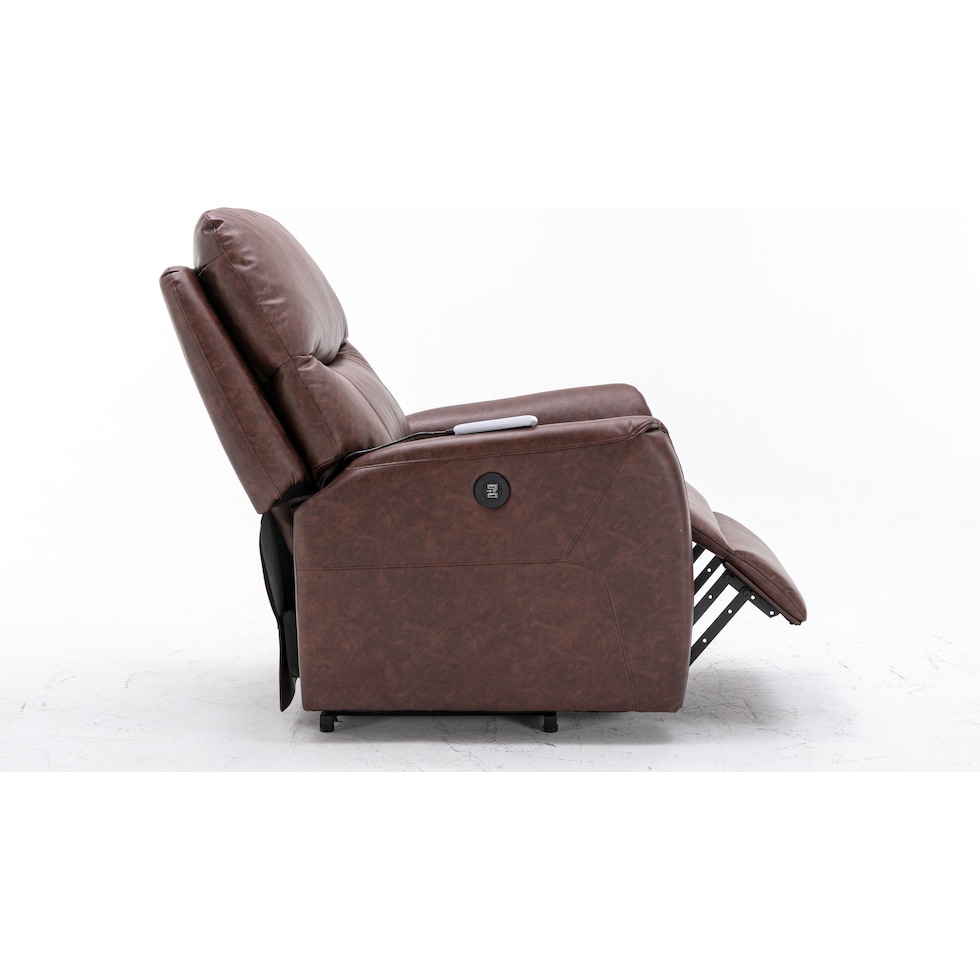 robert dark brown lift chair   