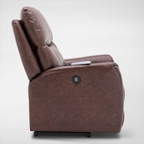 robert dark brown lift chair   