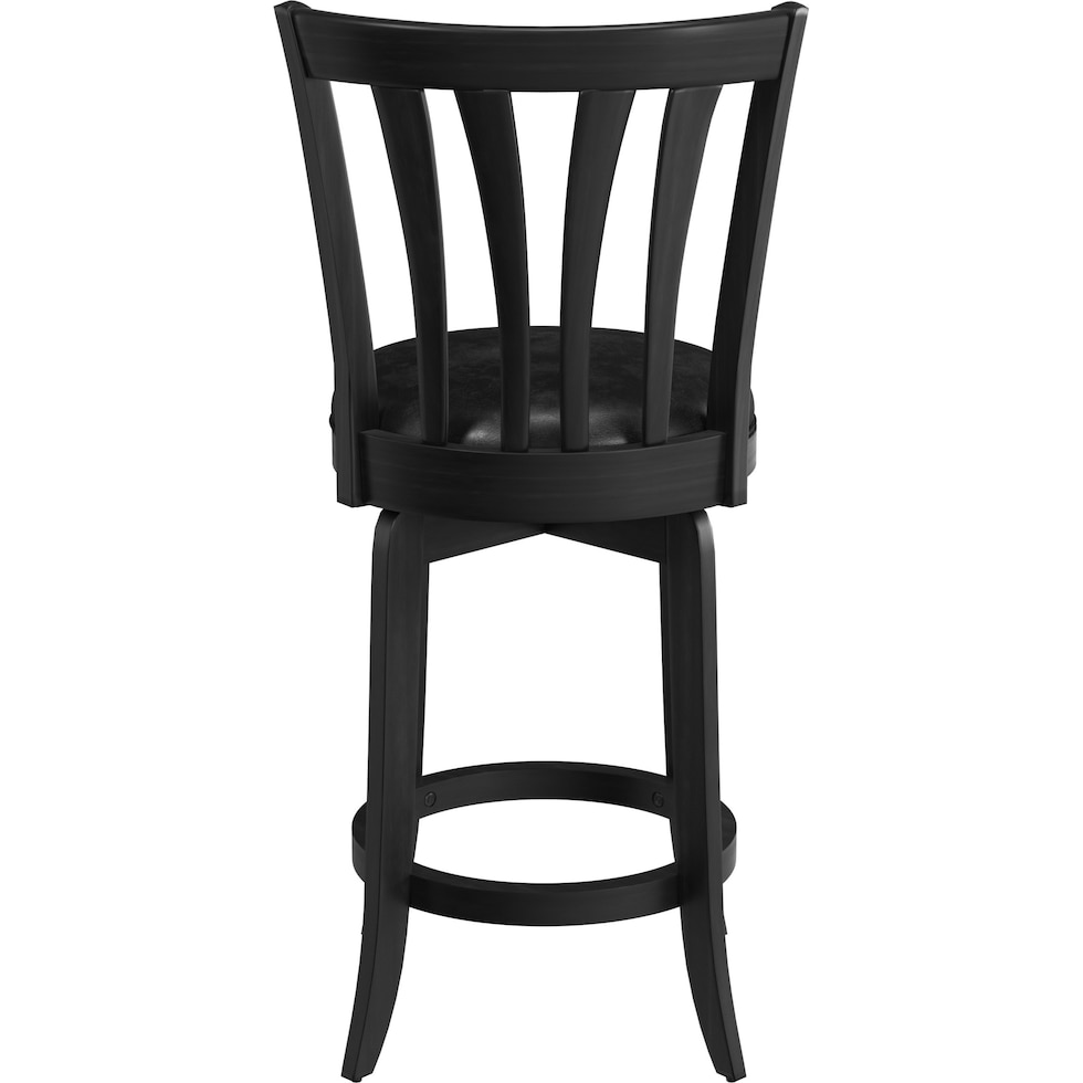 roberta black counter height stool   