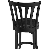 roberta black counter height stool   