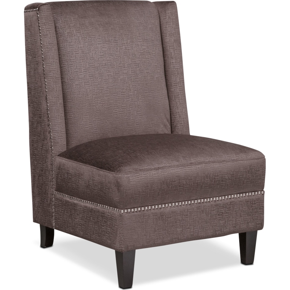 roberto brown accent chair   