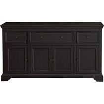 rocco black cabinet   