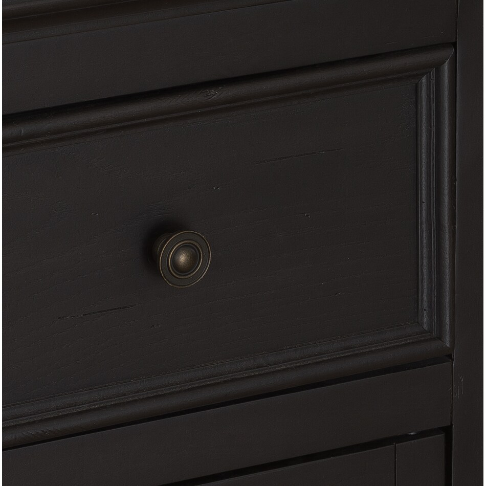 rocco black cabinet   