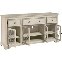 rocco white sideboard   