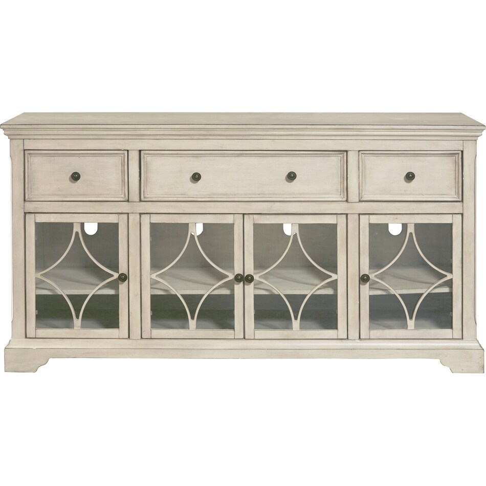 rocco white sideboard   