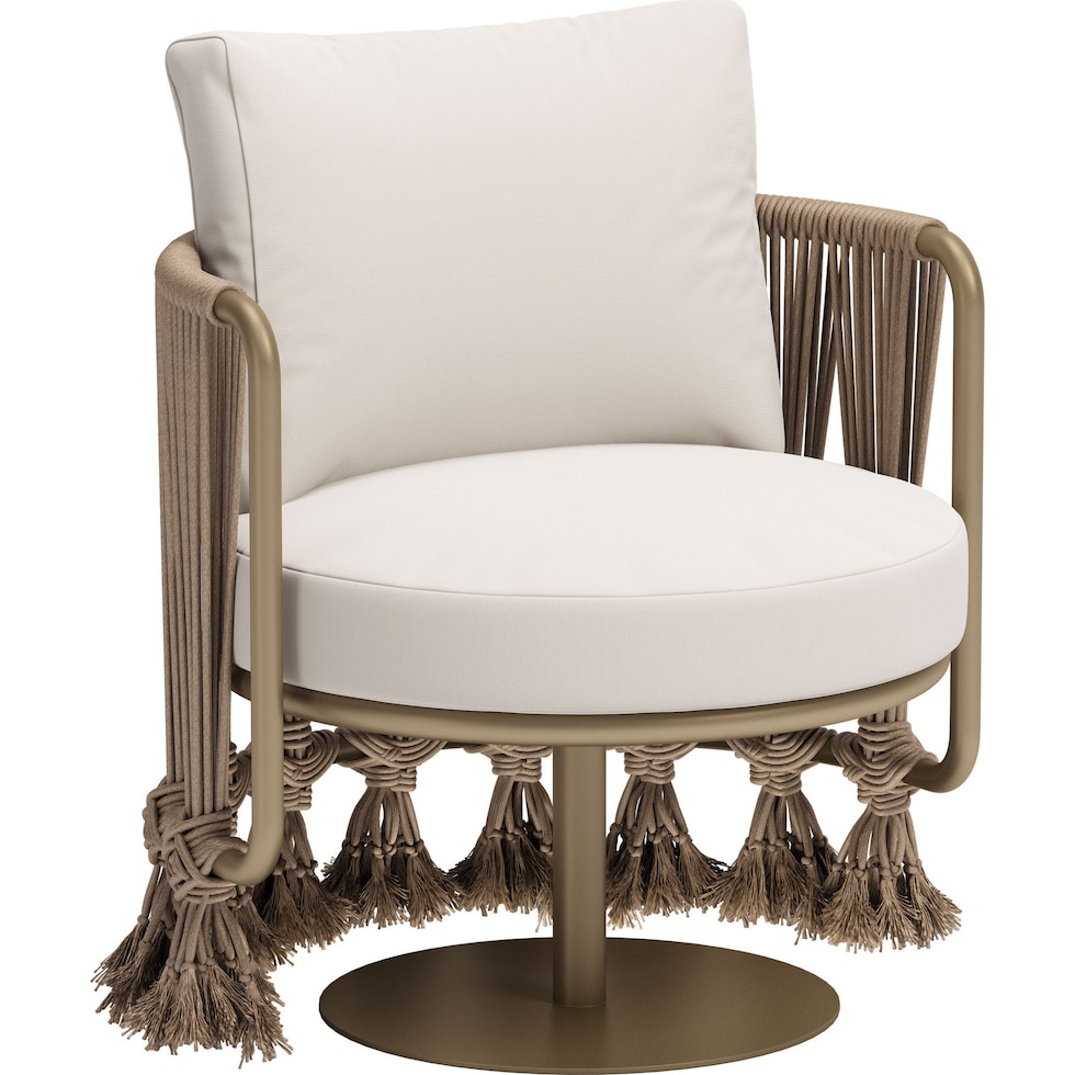 rockledge white outdoor chair   