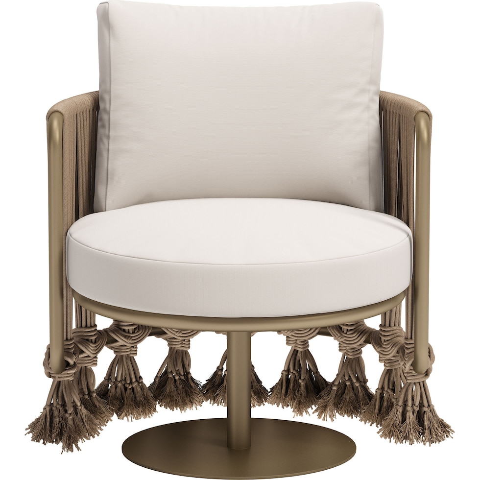 rockledge white outdoor chair   