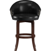 rockney dark brown bar stool   