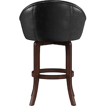 rockney dark brown bar stool   