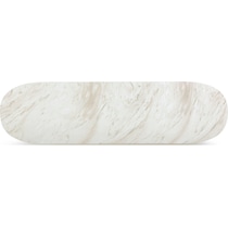 rockport white console table   
