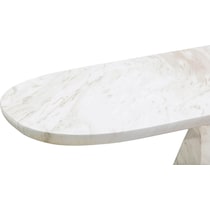 rockport white console table   