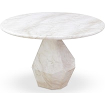 rockport white dining table   