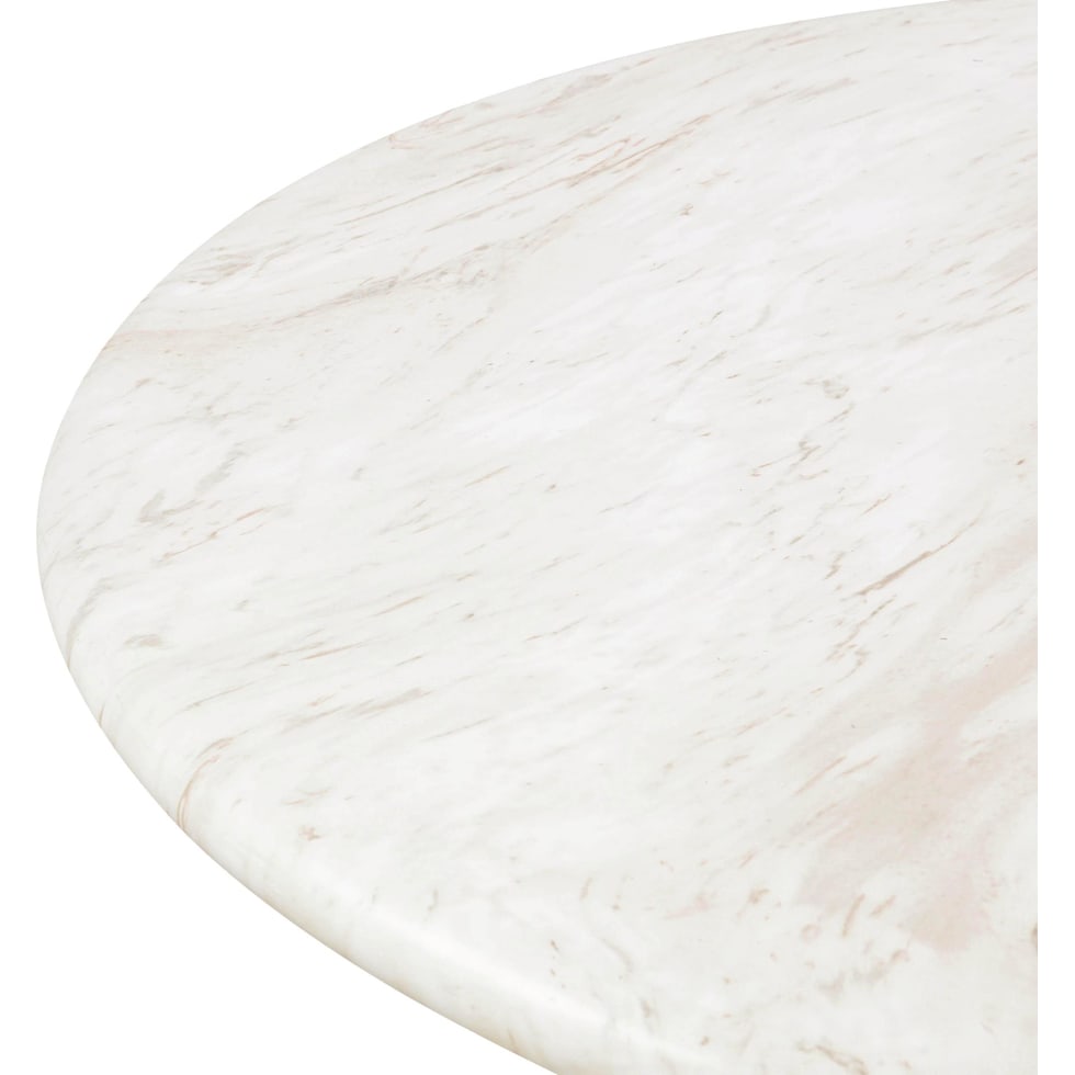 rockport white dining table   