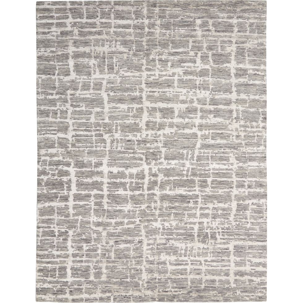 roma gray silver area rug  x    